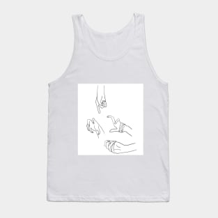 Wobbly Hands Contour Tank Top